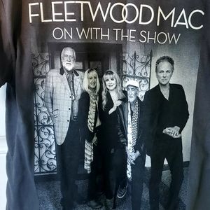 Fleetwood Mac, concert T-shirt, on with the show tour, 2014 medium